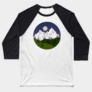 white mountains Baseball T-Shirt